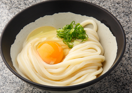 山越うどん 名物かまたまうどんの元祖