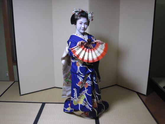 舞妓さんの京舞鑑賞