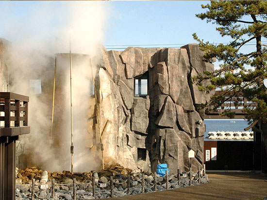 鹿部間歇泉(イメージ)