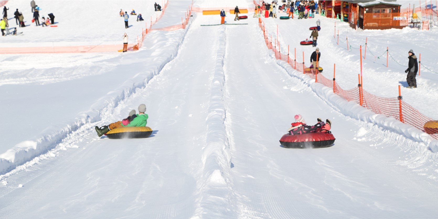 滝野すずらん広陵公園のスノーパークでチューブ遊び体験 【旅行代金お一人様】