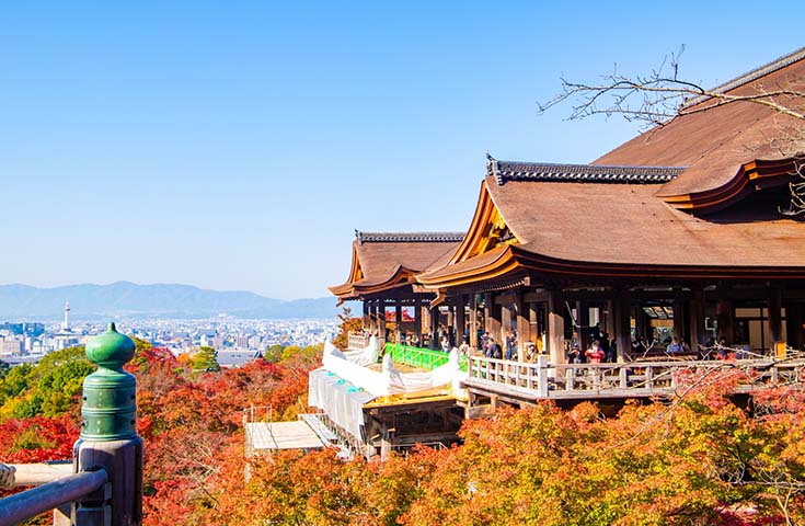 世界的な観光スポット「清水寺」