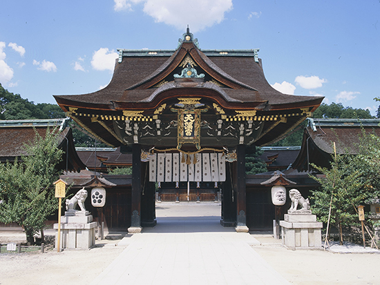 北野天満宮 三光門(重文)